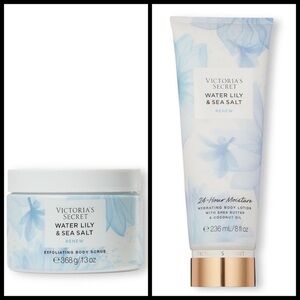 🆕VS Water Lily & Sea Salt Scrub & Lotion